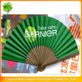 High quality customized hand fan with first-grade bamboo material and paper surface